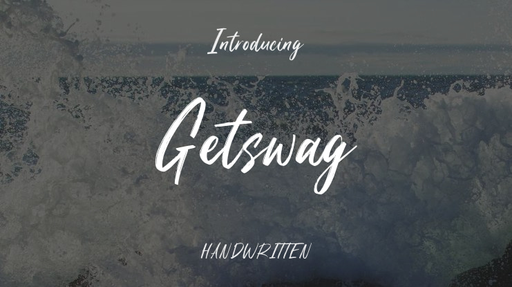 Getswag Font