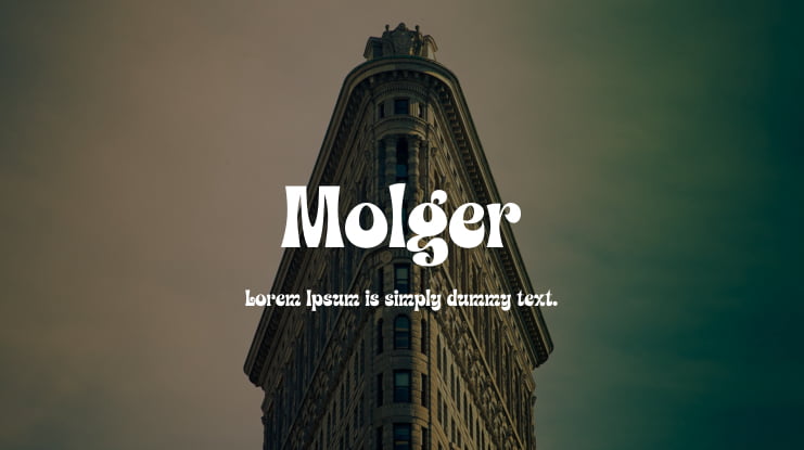 Molger Font