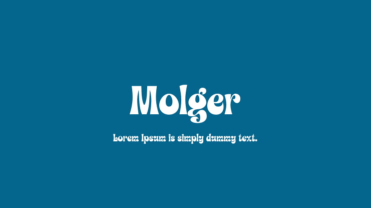 Molger Font