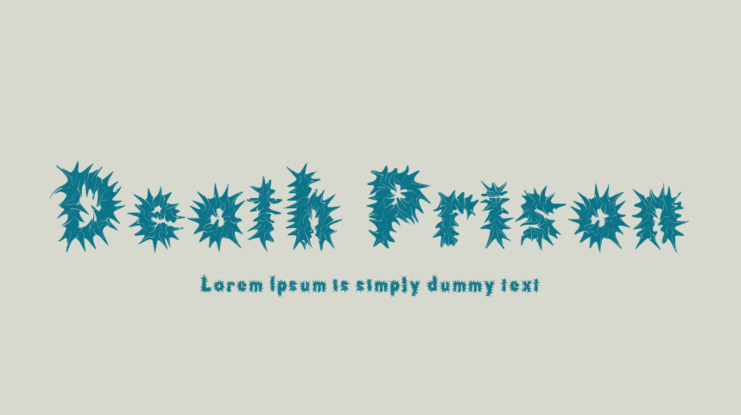 Death Prison Font