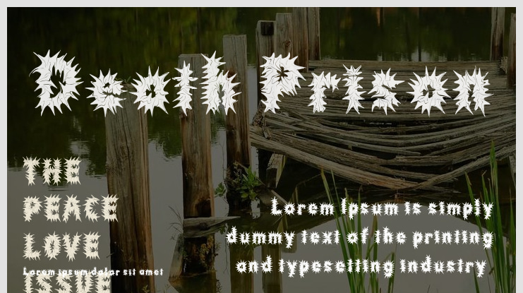 Death Prison Font