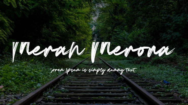 Merah Merona Font