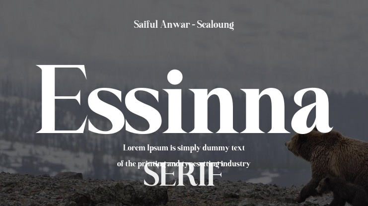 Essinna Font