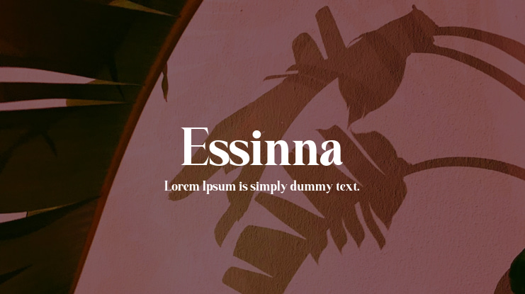 Essinna Font