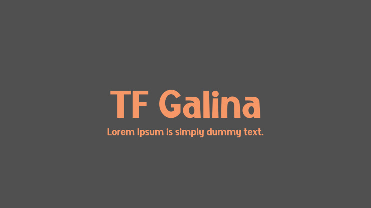 TF Galina Font