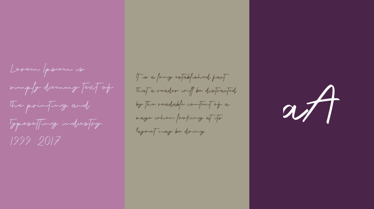 Kiyona Personal Use Font