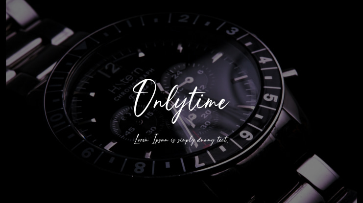 Onlytime Font