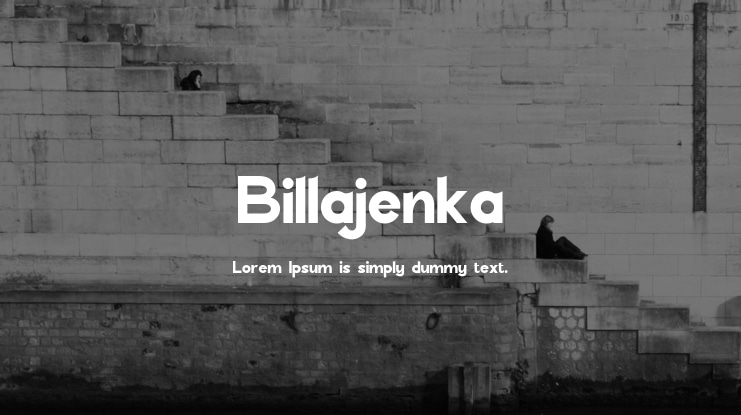 Billajenka Font