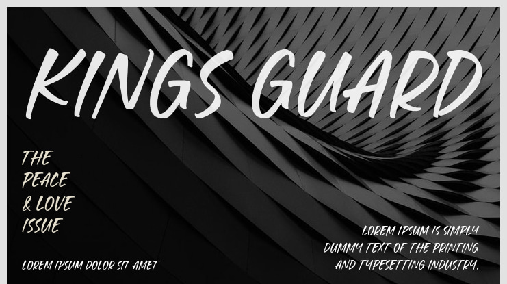 Kings Guard Font