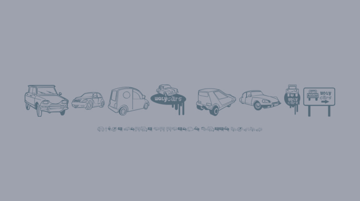 Ugly Cars Font
