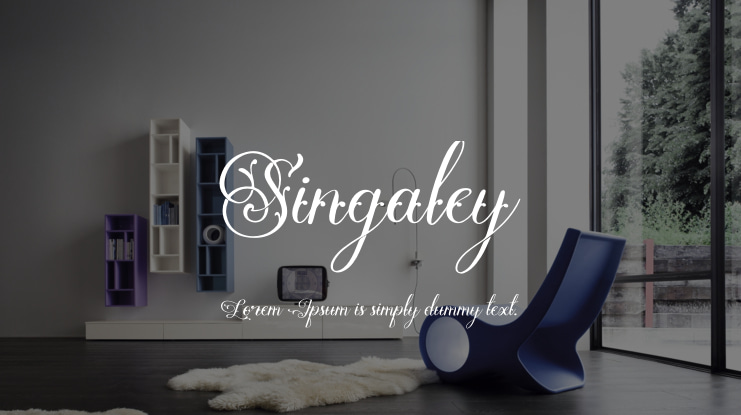 Singaley Font