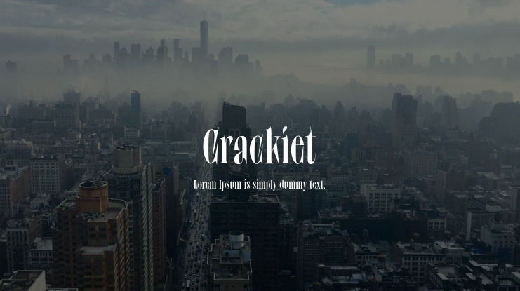 Crackiet Font