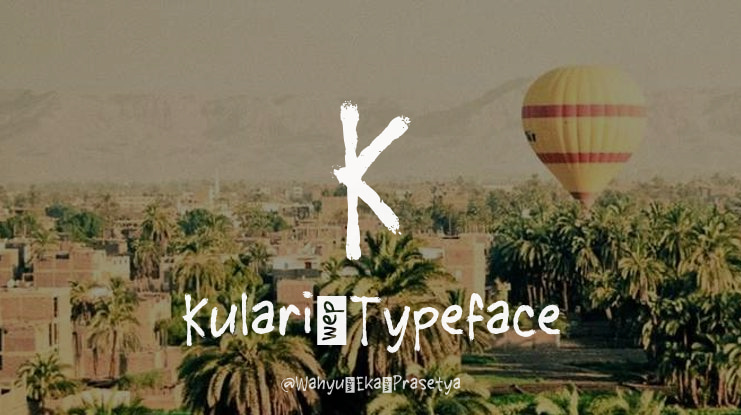 K Kulari Font