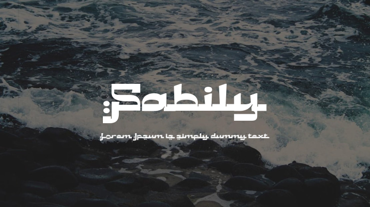 Sabily Font