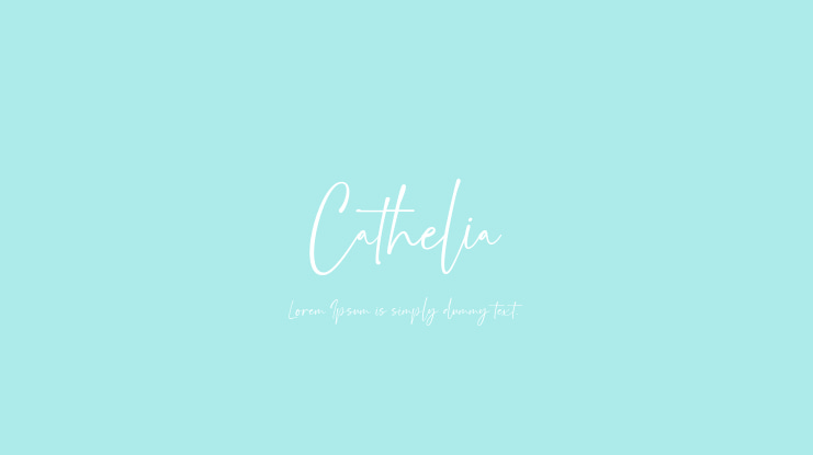 Cathelia Font