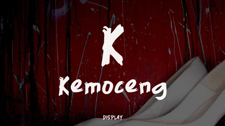 K Kemoceng Font