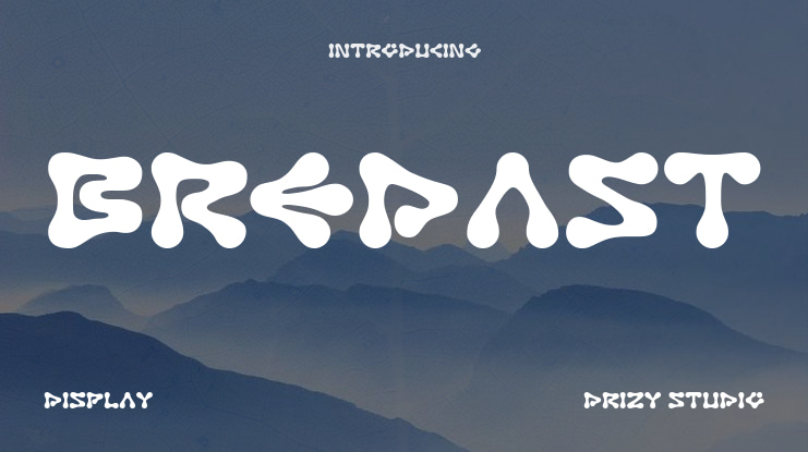 Bredast Font