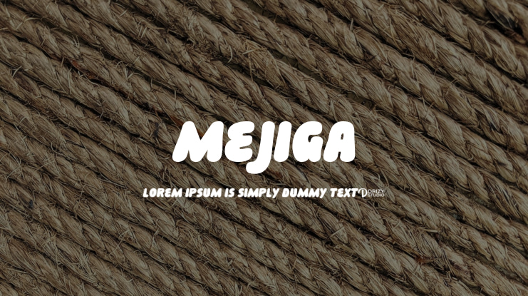 Mejiga Font