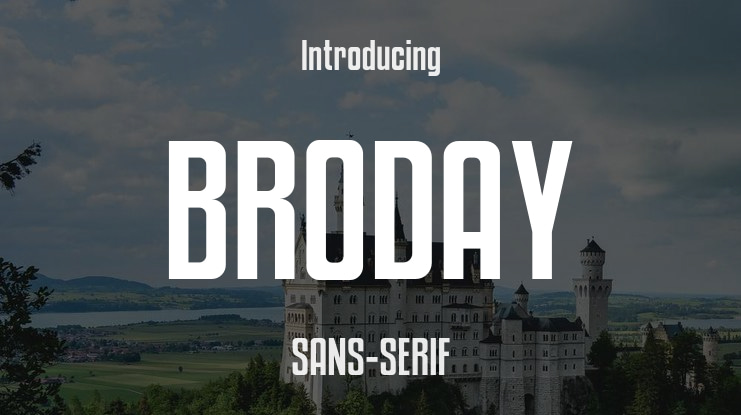 BRODAY Font