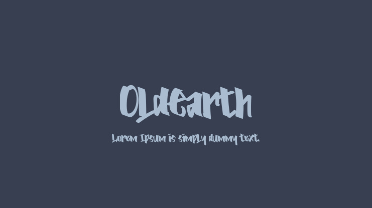 OldEarth Font