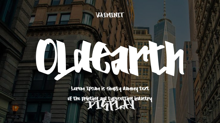 OldEarth Font