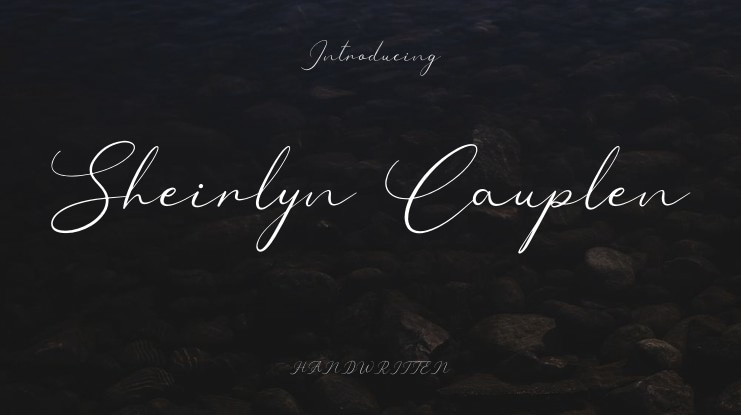Sheirlyn Cauplen Font