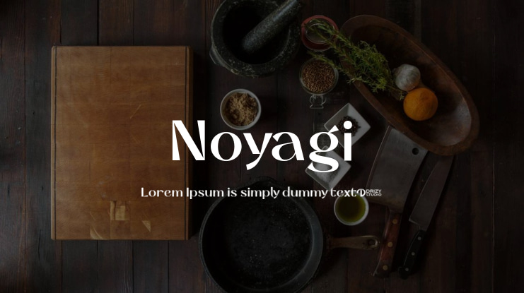 Noyagi Font