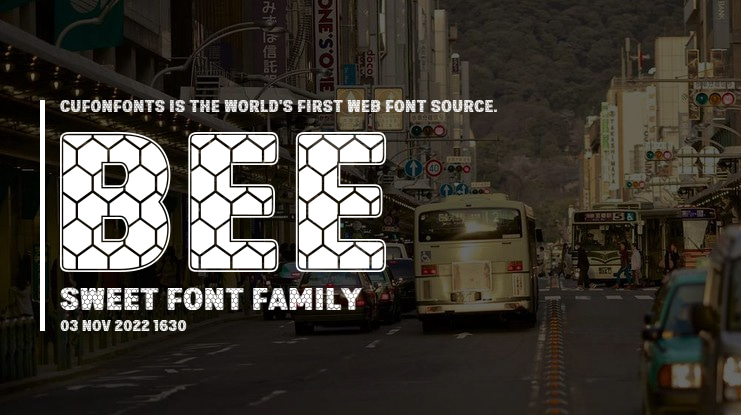 Bee Sweet Font