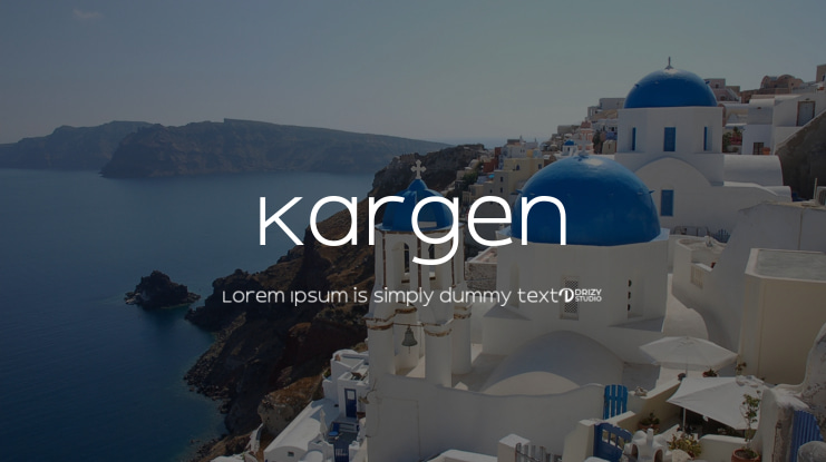 Kargen Font