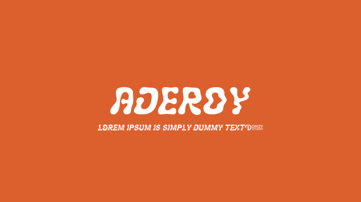 Aderoy Font