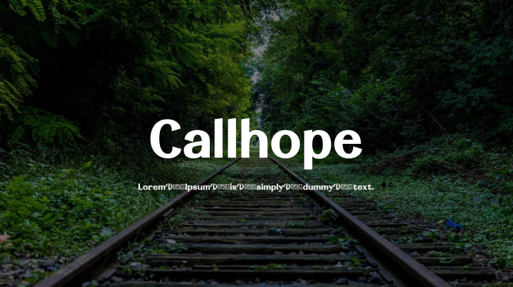 Callhope Font