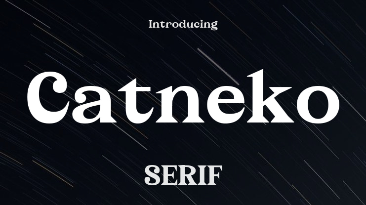 Catneko Font