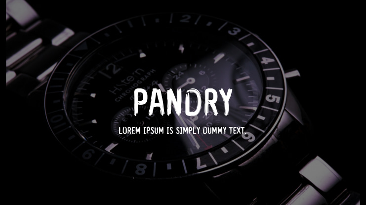 Pandry Font