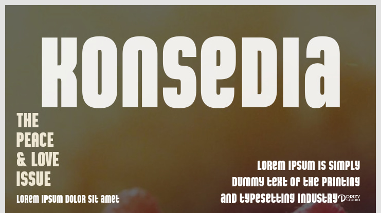 Konsedia Font