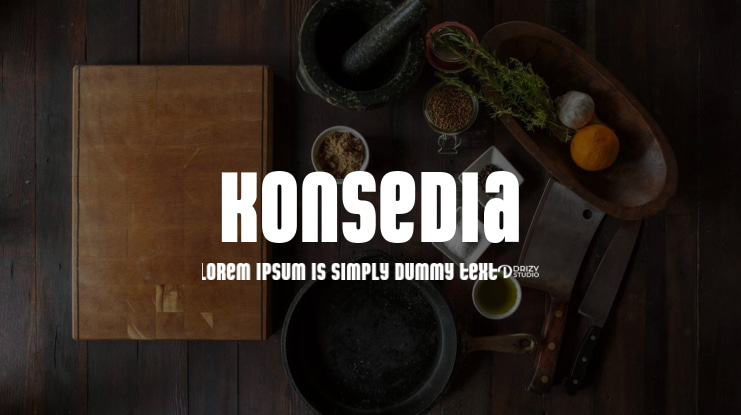 Konsedia Font
