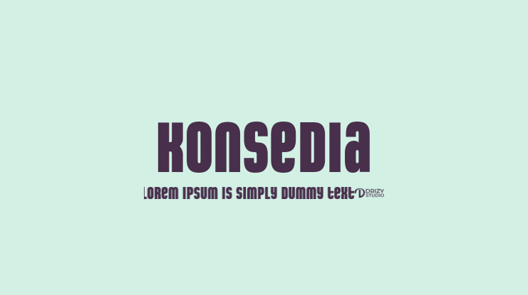 Konsedia Font