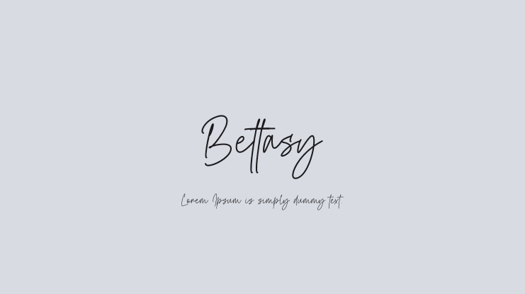 Bettasy Font