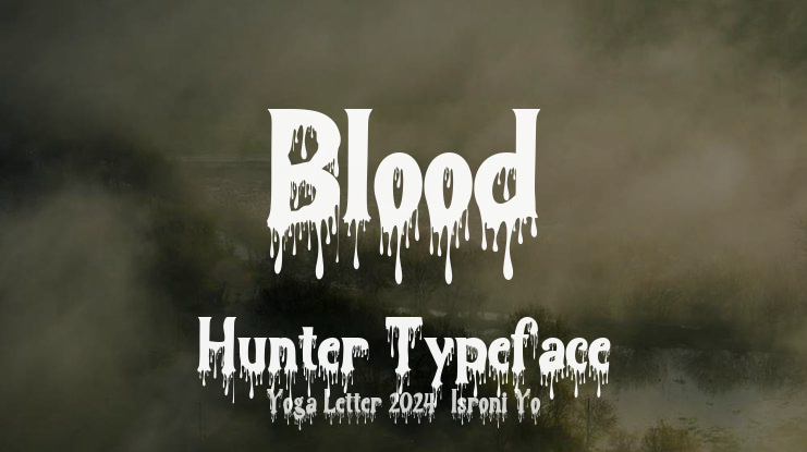 Blood Hunter Font