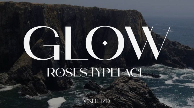 Glow Roses Font