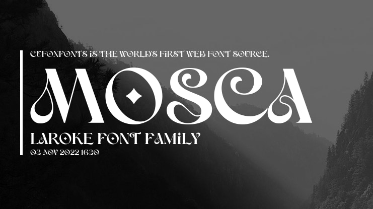 Mosca Laroke Font