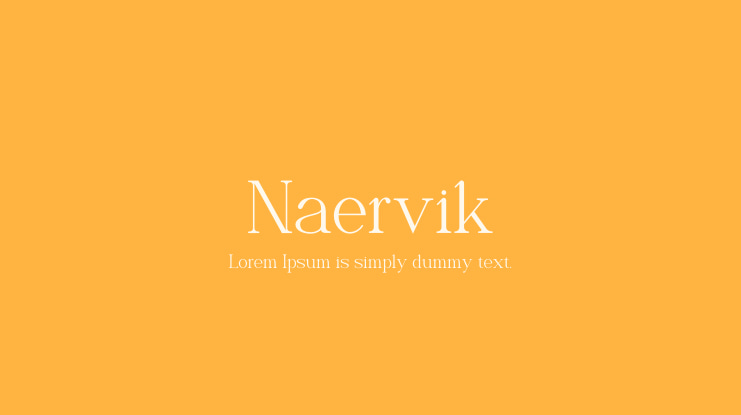 Naervik Font