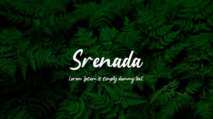 Srenada Font