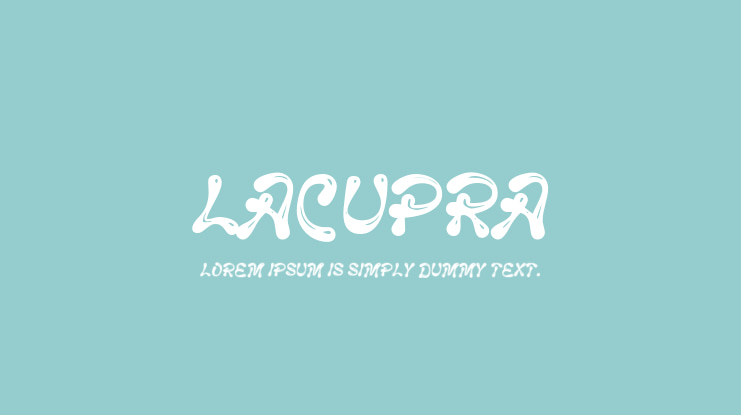 Lacupra Font