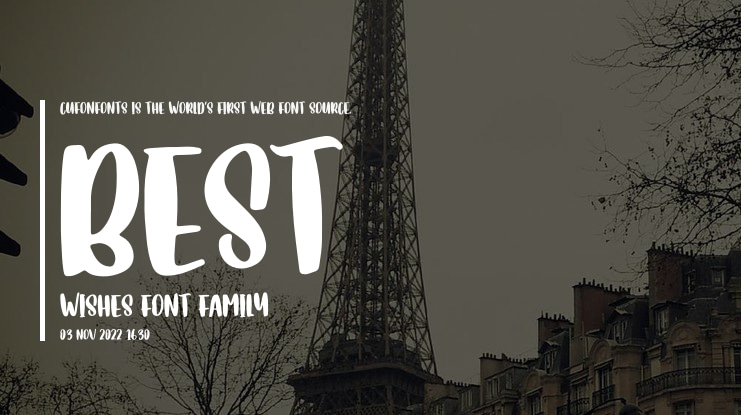 Best Wishes Font