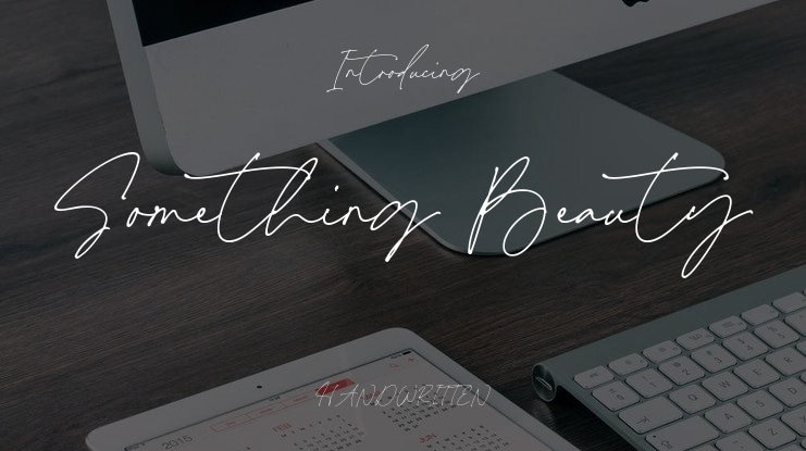 Something Beauty Font