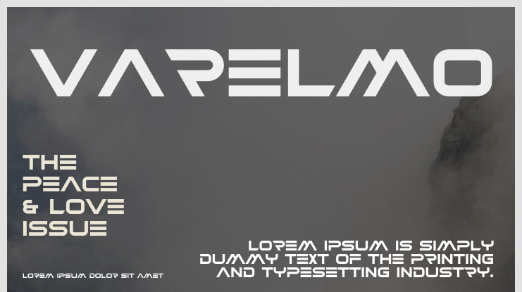 Varelmo Font