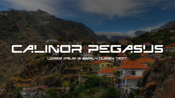 CALINOR PEGASUS Font