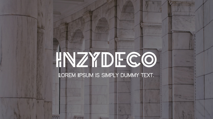 INZYDECO Font