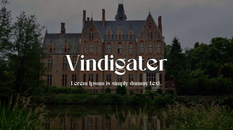 Vindigater Font