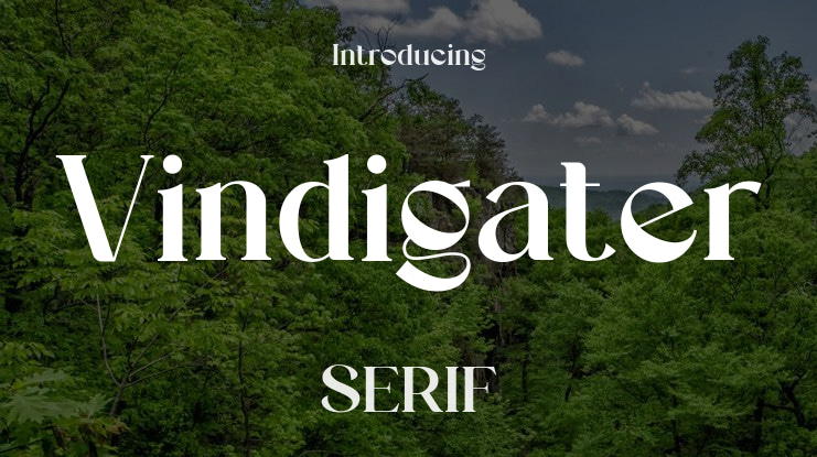 Vindigater Font